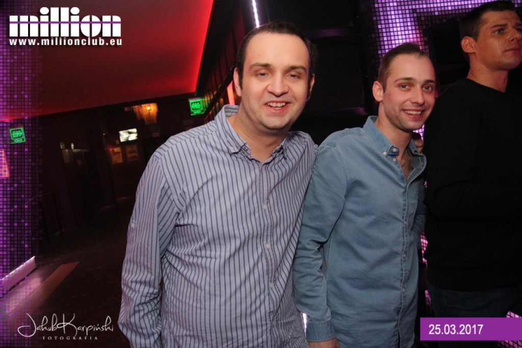 Sobotnia noc w klubie Million