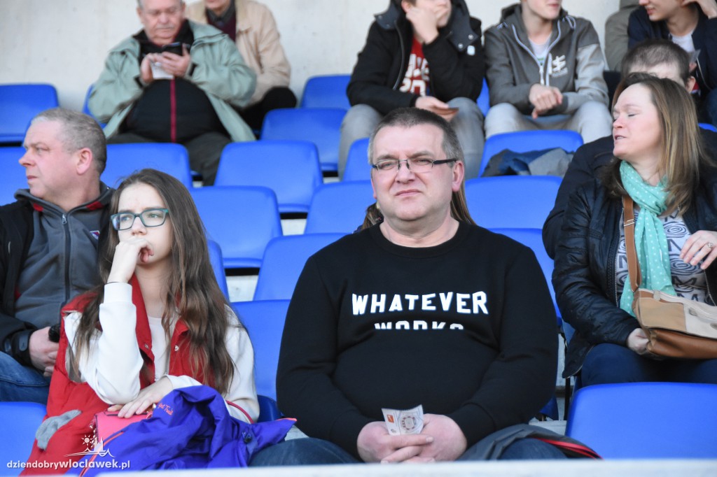 Kibice na meczu U-20 Polska-Grecja