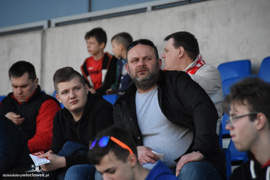 Kibice na meczu U-20 Polska-Grecja