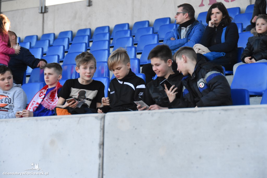 Kibice na meczu U-20 Polska-Grecja