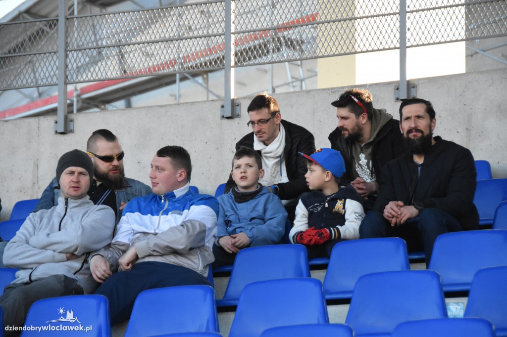 Kibice na meczu U-20 Polska-Grecja