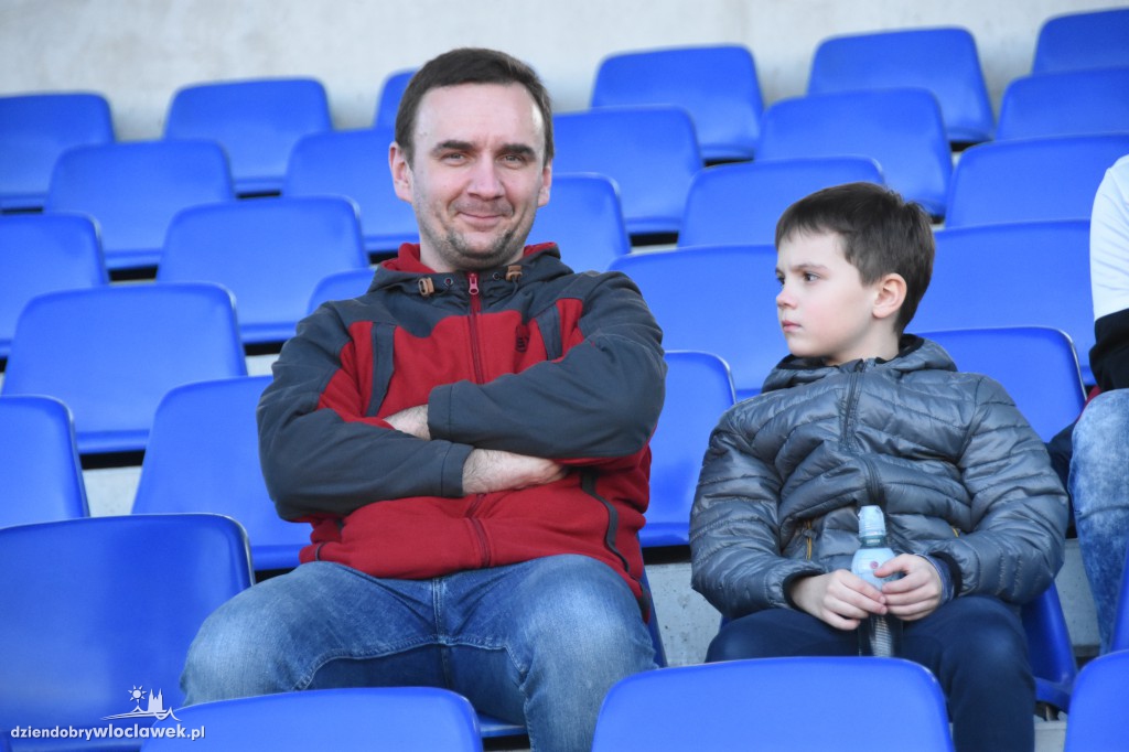 Kibice na meczu U-20 Polska-Grecja