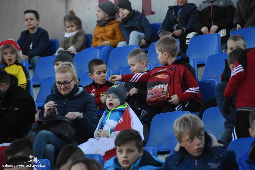 Kibice na meczu U-20 Polska-Grecja