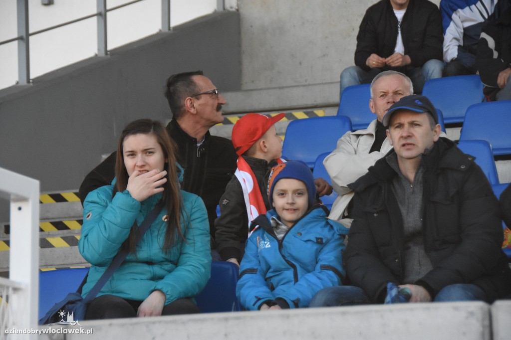 Kibice na meczu U-20 Polska-Grecja