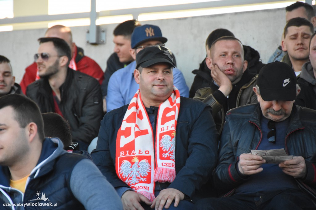 Kibice na meczu U-20 Polska-Grecja