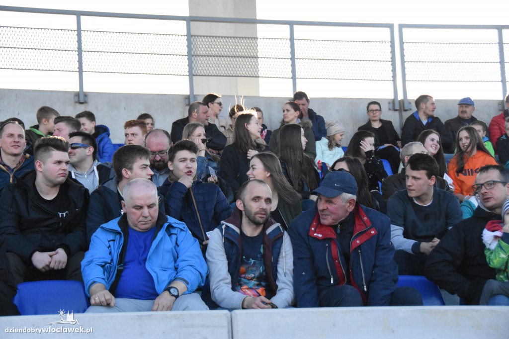 Kibice na meczu U-20 Polska-Grecja