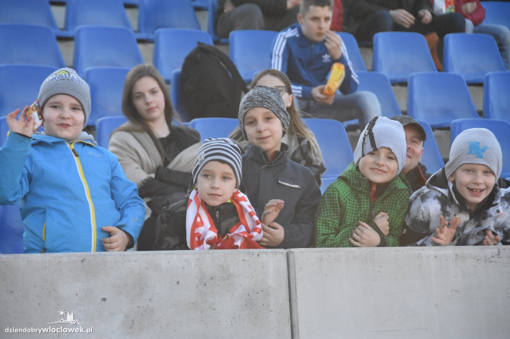 Kibice na meczu U-20 Polska-Grecja