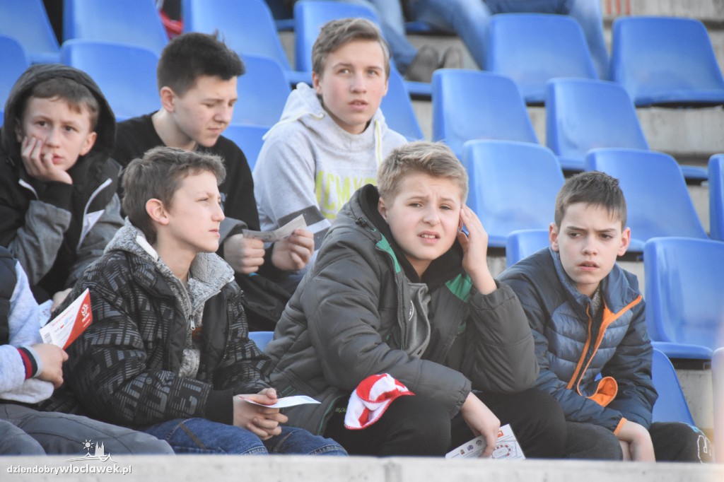 Kibice na meczu U-20 Polska-Grecja