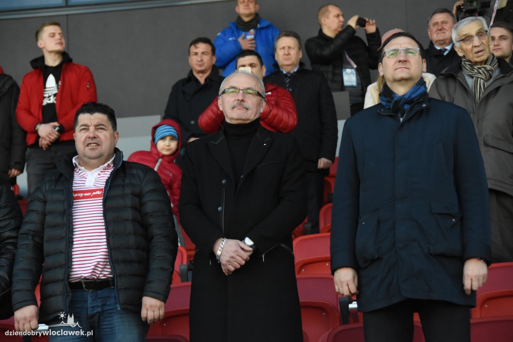 Kibice na meczu U-20 Polska-Grecja