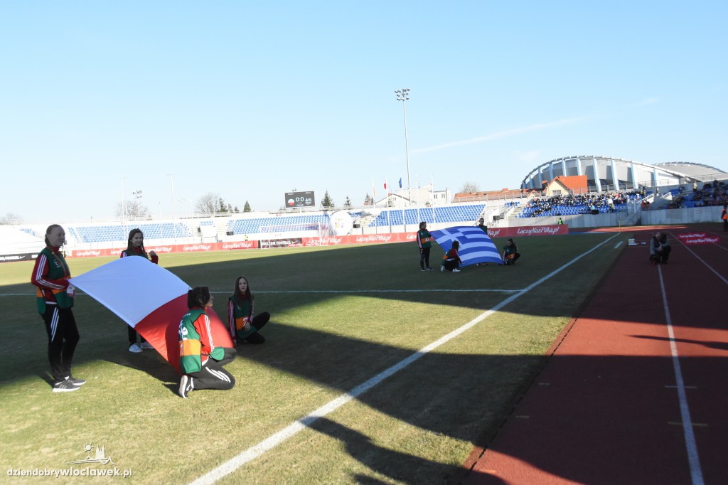 Mecz Polska Grecja na stadionie OSiR