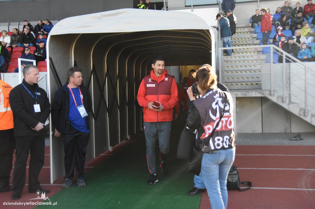 Mecz Polska Grecja na stadionie OSiR