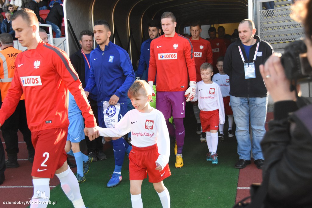 Mecz Polska Grecja na stadionie OSiR