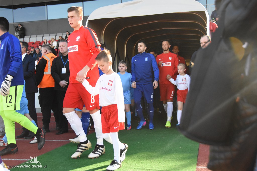 Mecz Polska Grecja na stadionie OSiR