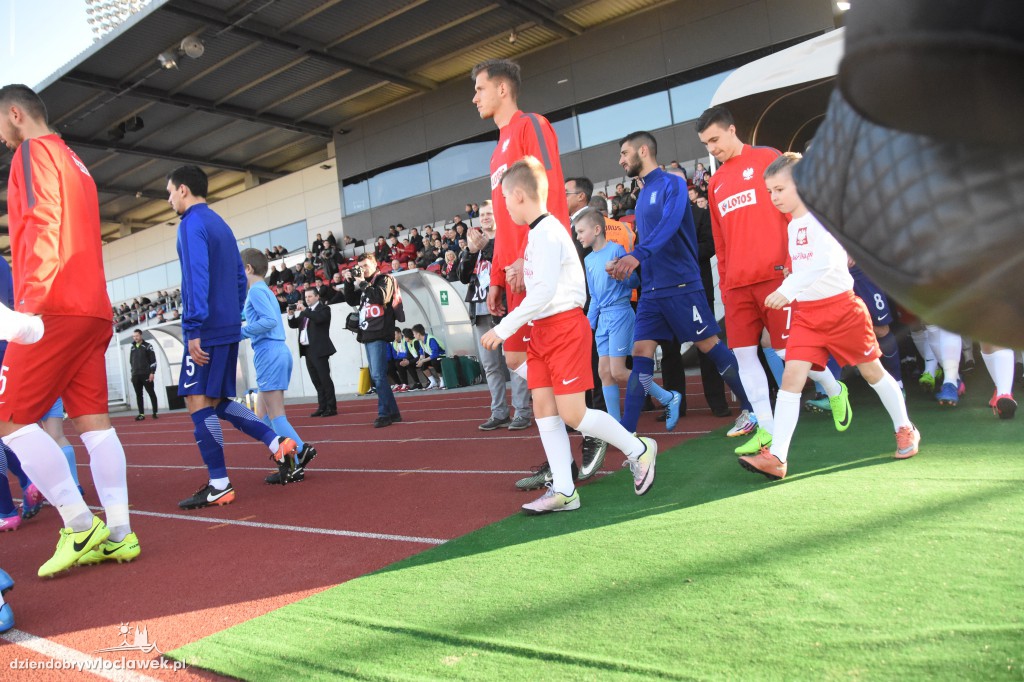 Mecz Polska Grecja na stadionie OSiR