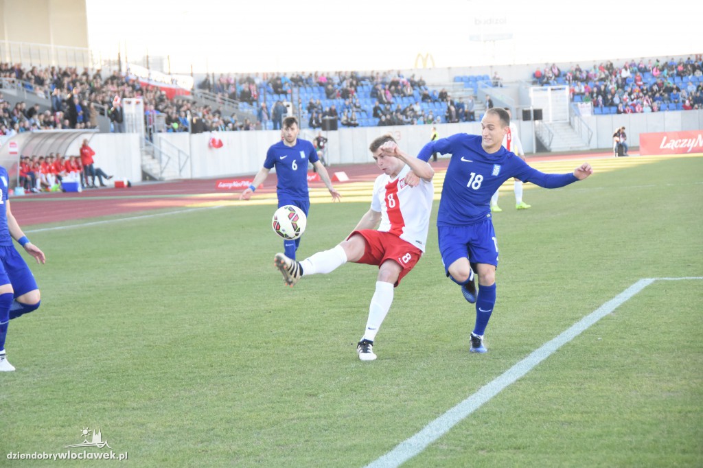 Mecz Polska Grecja na stadionie OSiR