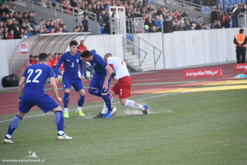 Mecz Polska Grecja na stadionie OSiR