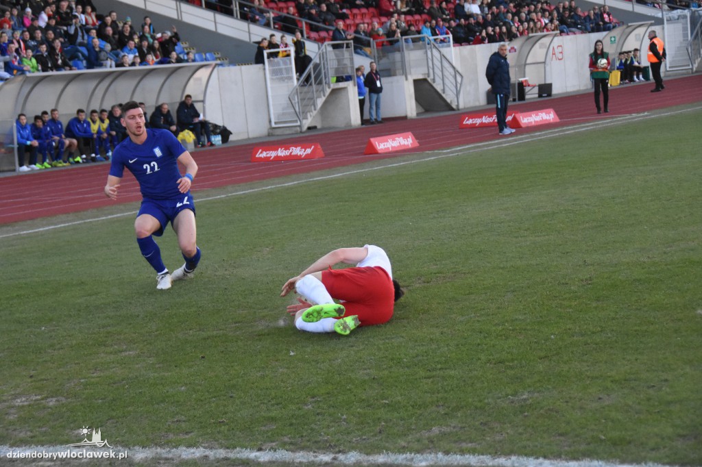 Mecz Polska Grecja na stadionie OSiR
