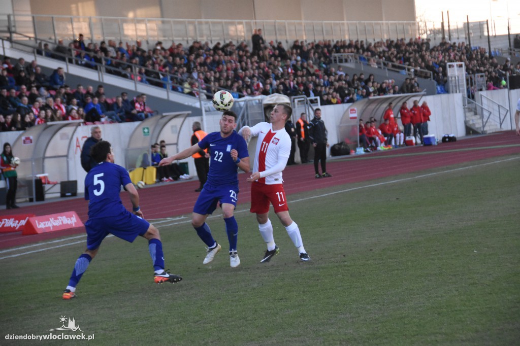 Mecz Polska Grecja na stadionie OSiR