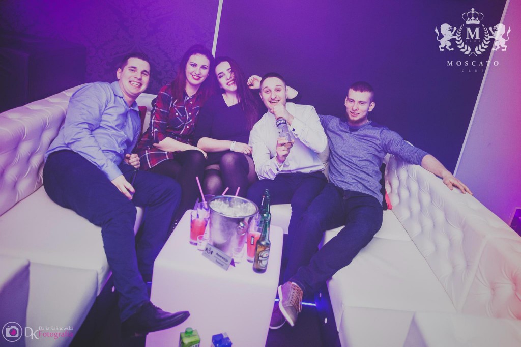 Sobotnia impreza w Moscato Club