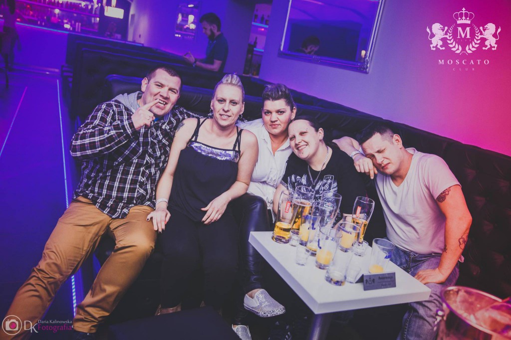 Sobotnia impreza w Moscato Club