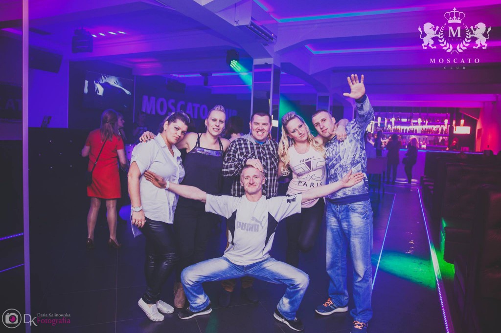 Sobotnia impreza w Moscato Club