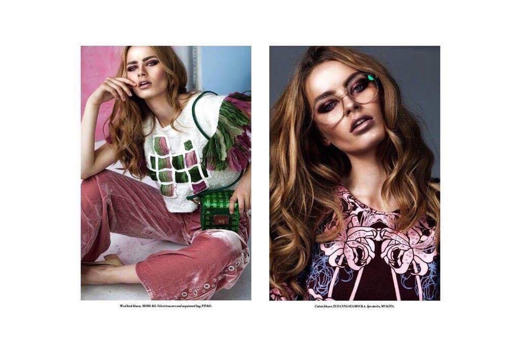 Piękna Julia podbija świat modelingu