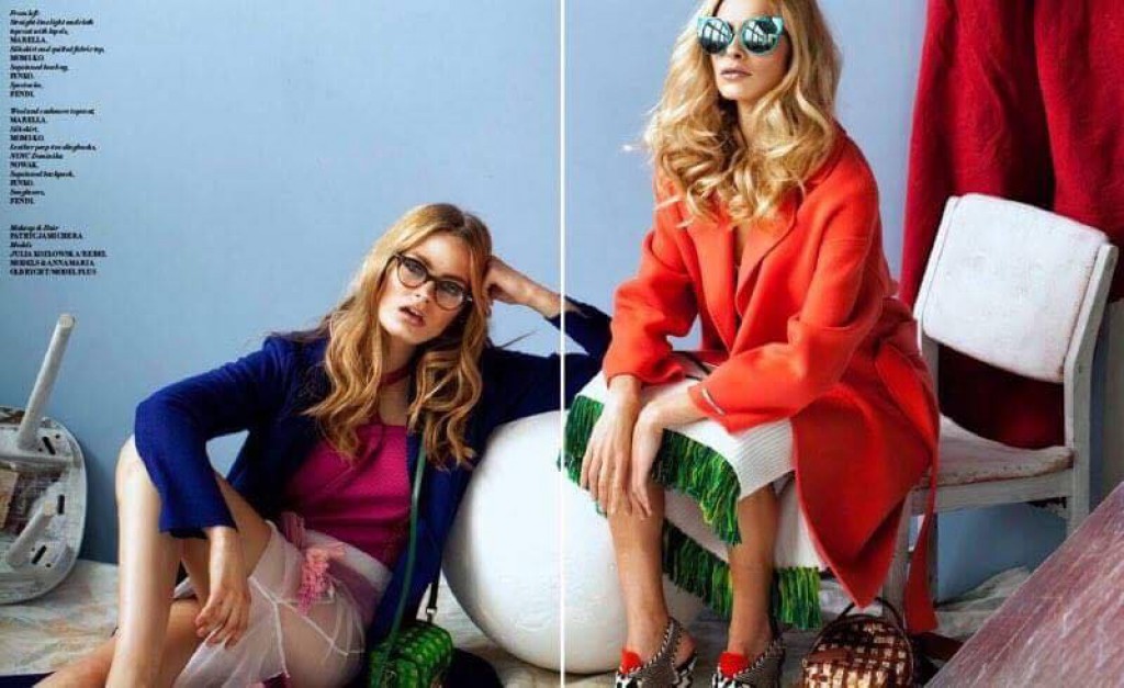 Piękna Julia podbija świat modelingu