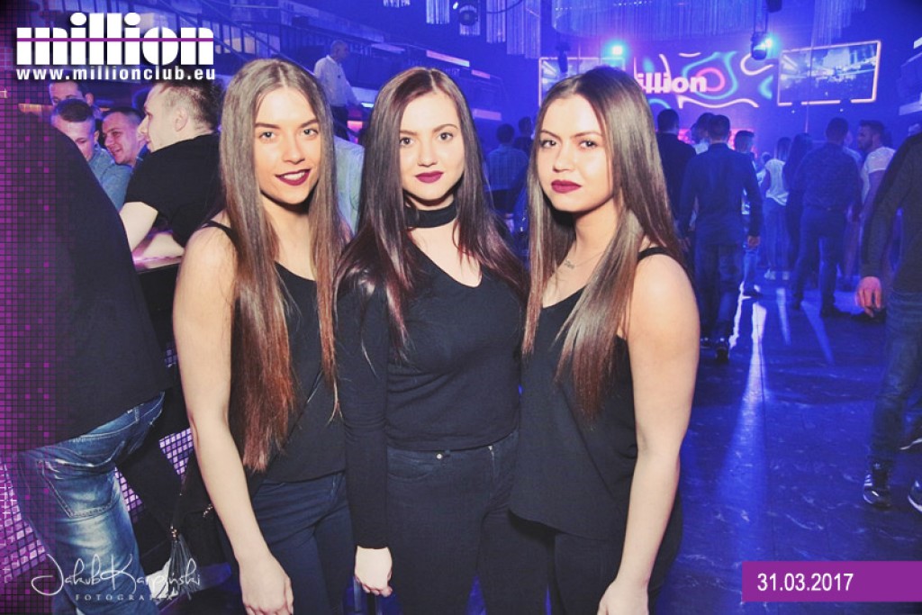 Piątkowe szaleństwo w klubie Million
