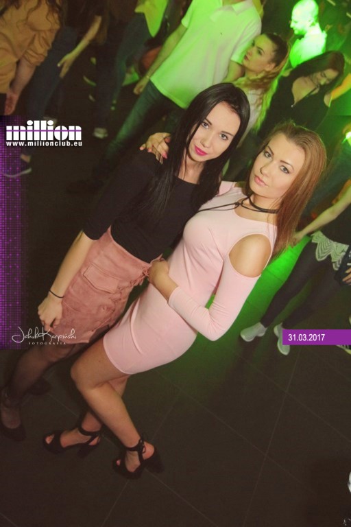 Piątkowe szaleństwo w klubie Million