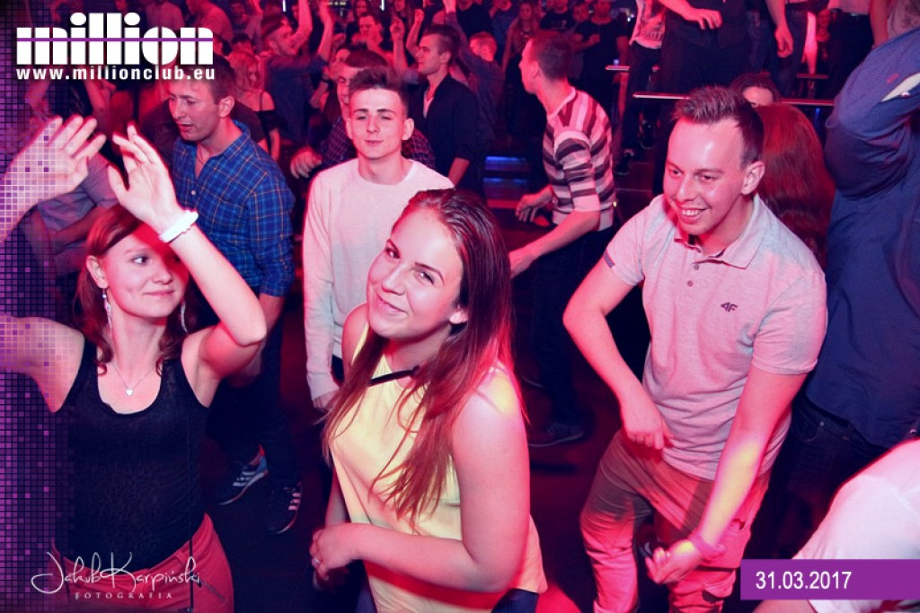 Piątkowe szaleństwo w klubie Million