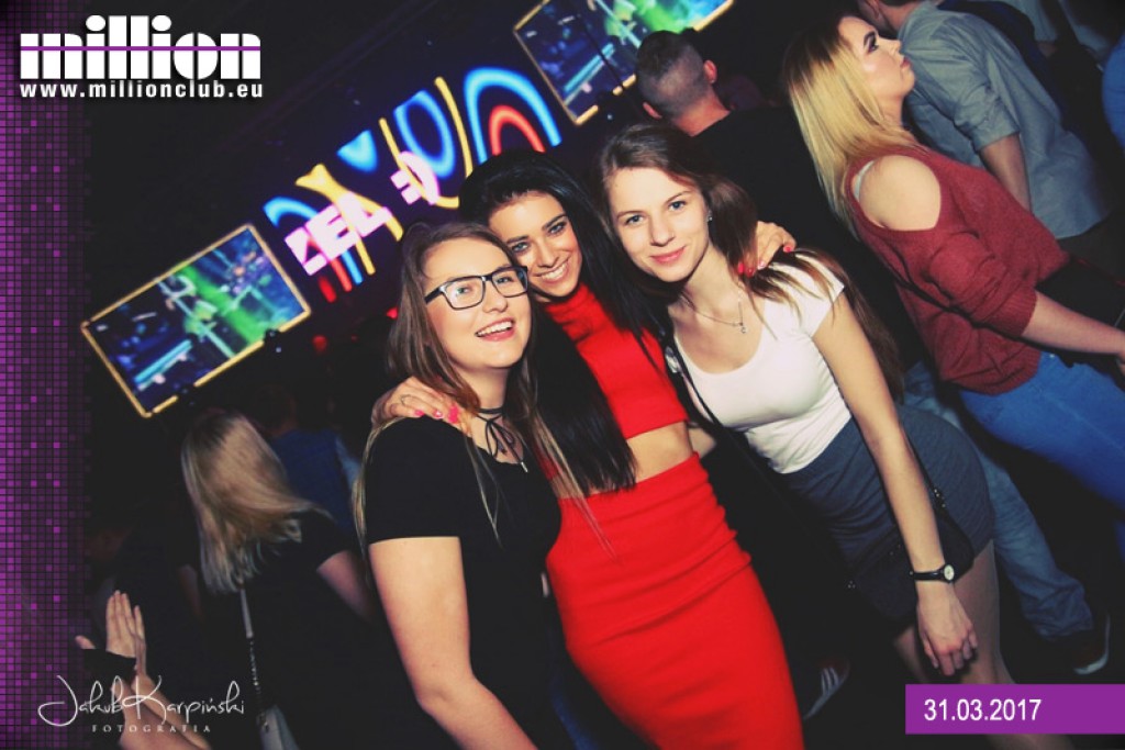 Piątkowe szaleństwo w klubie Million