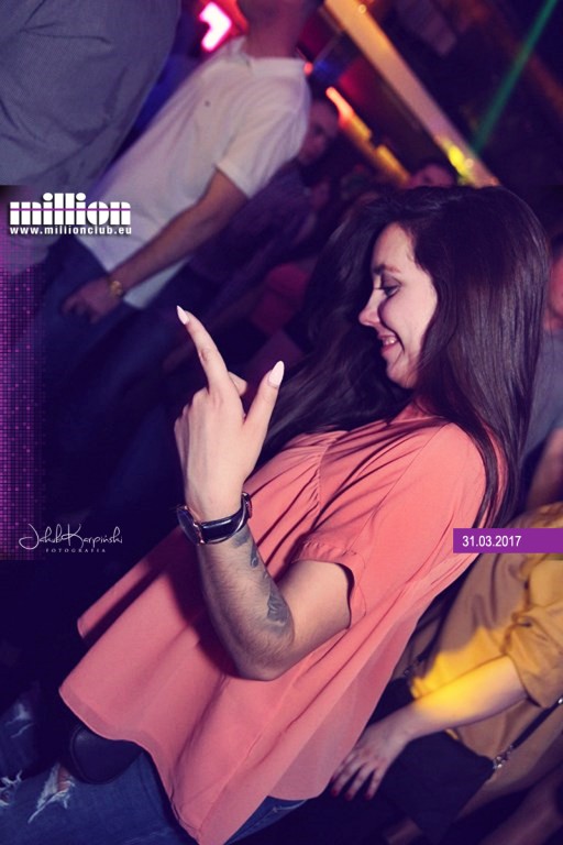 Piątkowe szaleństwo w klubie Million