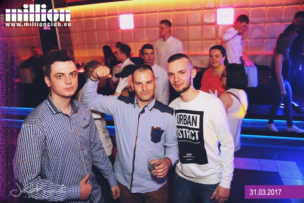 Piątkowe szaleństwo w klubie Million