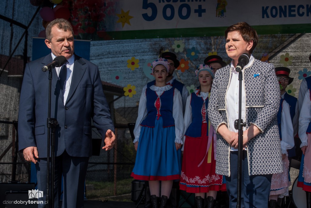 Beata Szydło odwiedziła nasz region