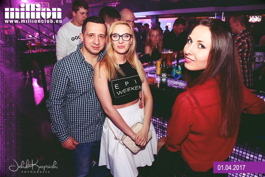 Sobotnie szaleńsywo w klubie Million