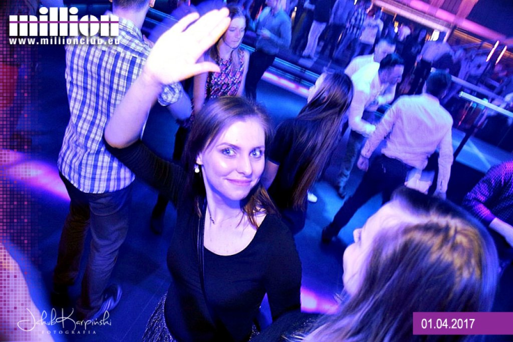 Sobotnie szaleńsywo w klubie Million