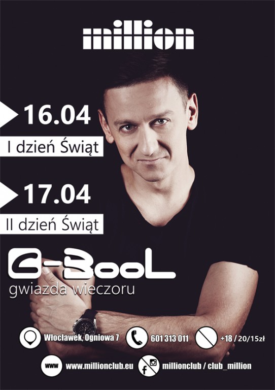 Sobotnie szaleńsywo w klubie Million