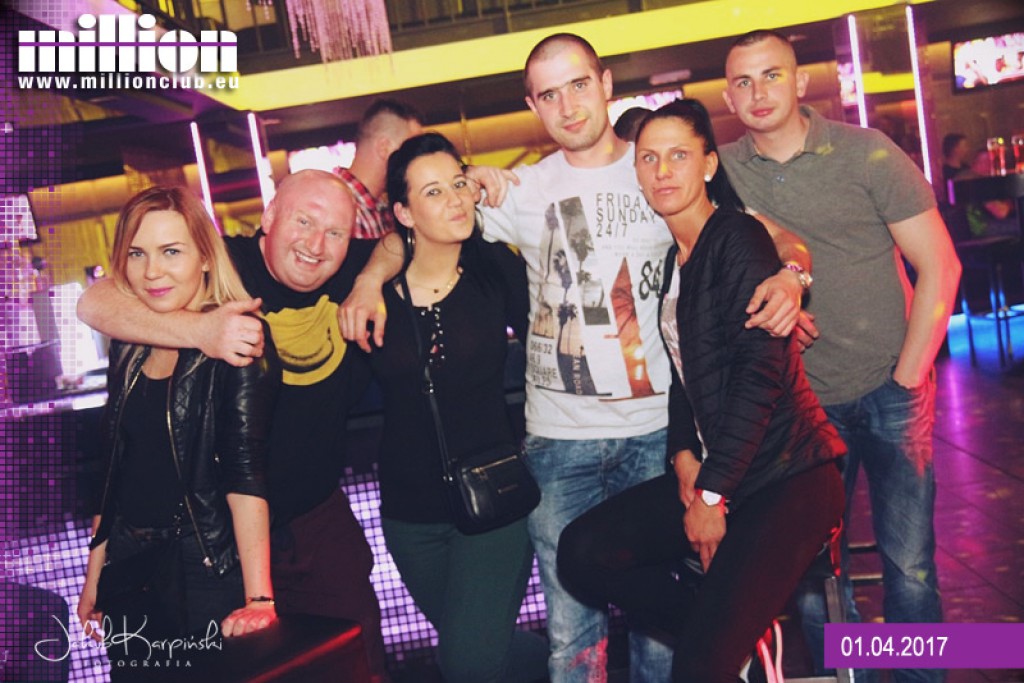 Sobotnie szaleńsywo w klubie Million