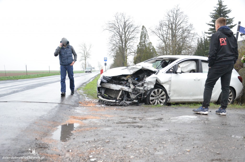 Zderzenie czołowe pod Włocławkiem