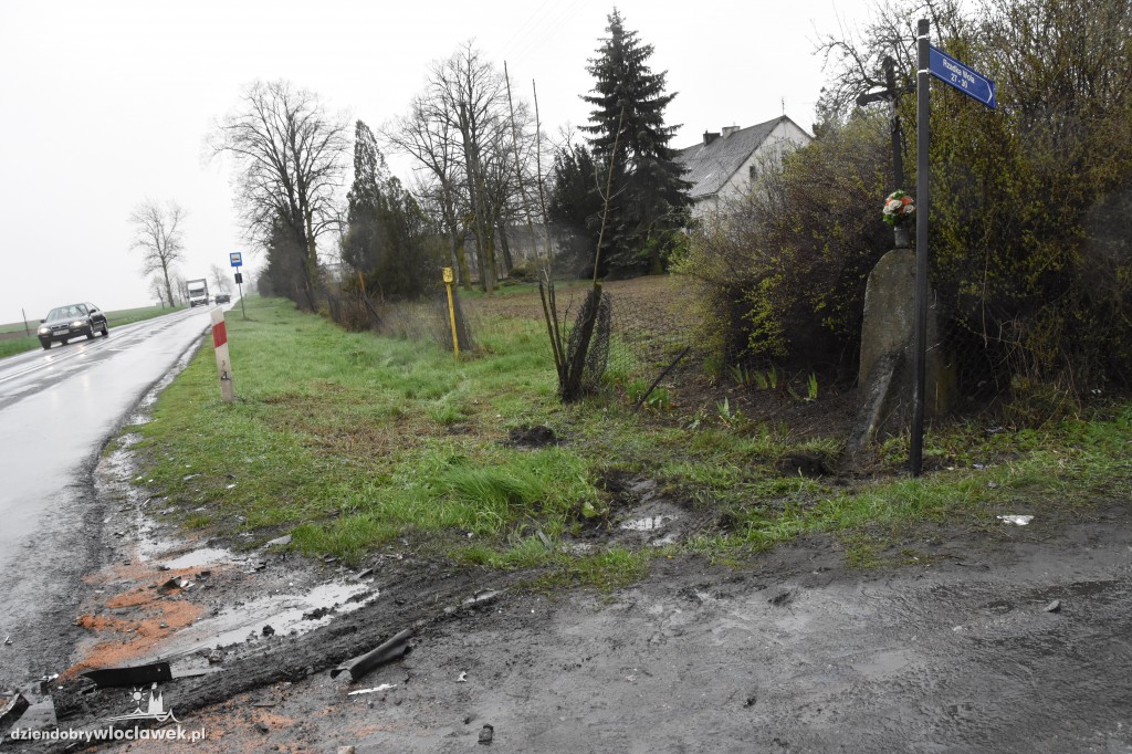 Zderzenie czołowe pod Włocławkiem