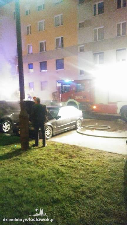 Pożar czterech aut przy ul. Smólskiej