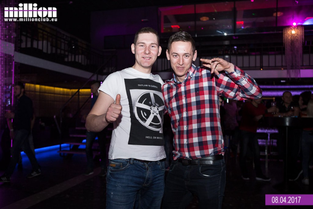 Sobotnia impreza w klubie Million