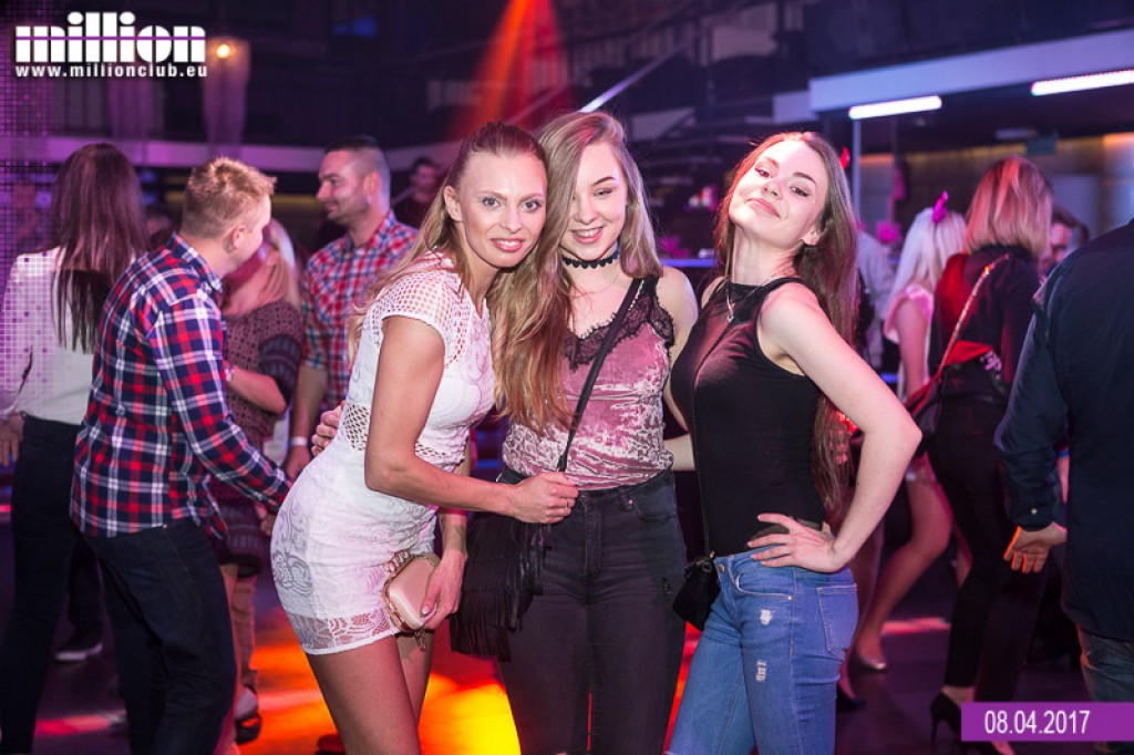 Sobotnia impreza w klubie Million