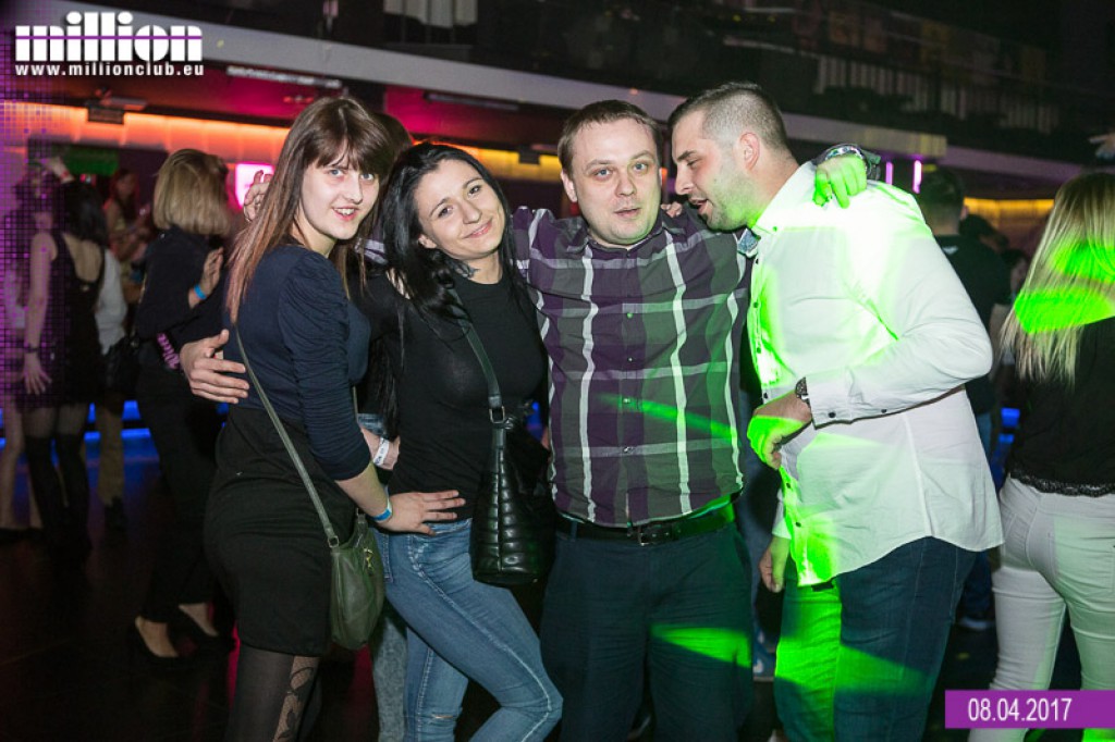 Sobotnia impreza w klubie Million