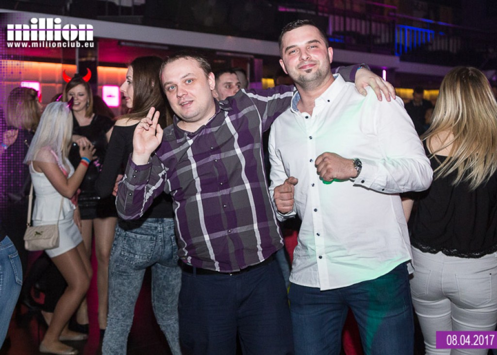 Sobotnia impreza w klubie Million