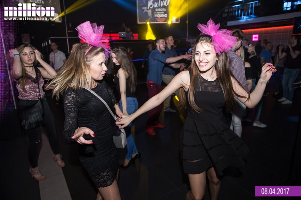 Sobotnia impreza w klubie Million