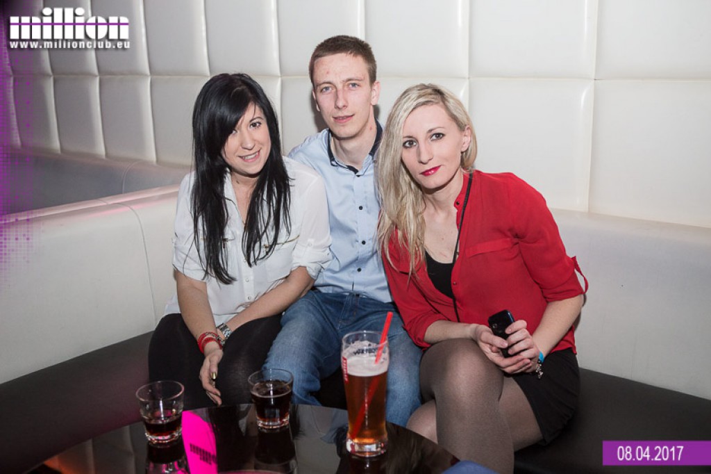 Sobotnia impreza w klubie Million