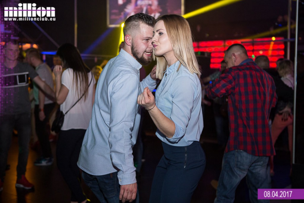 Sobotnia impreza w klubie Million