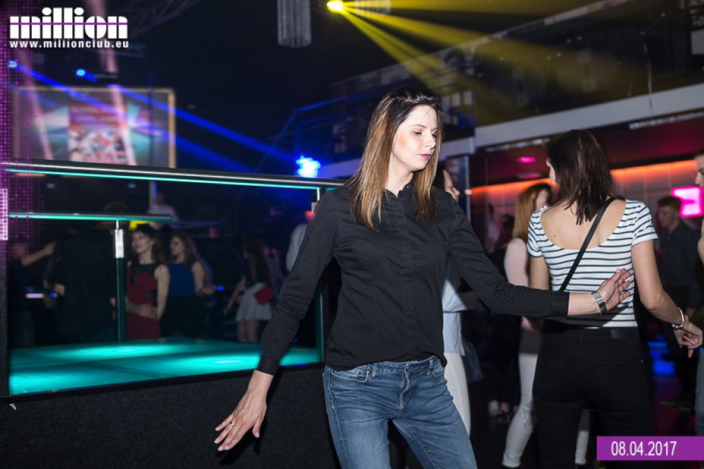 Sobotnia impreza w klubie Million