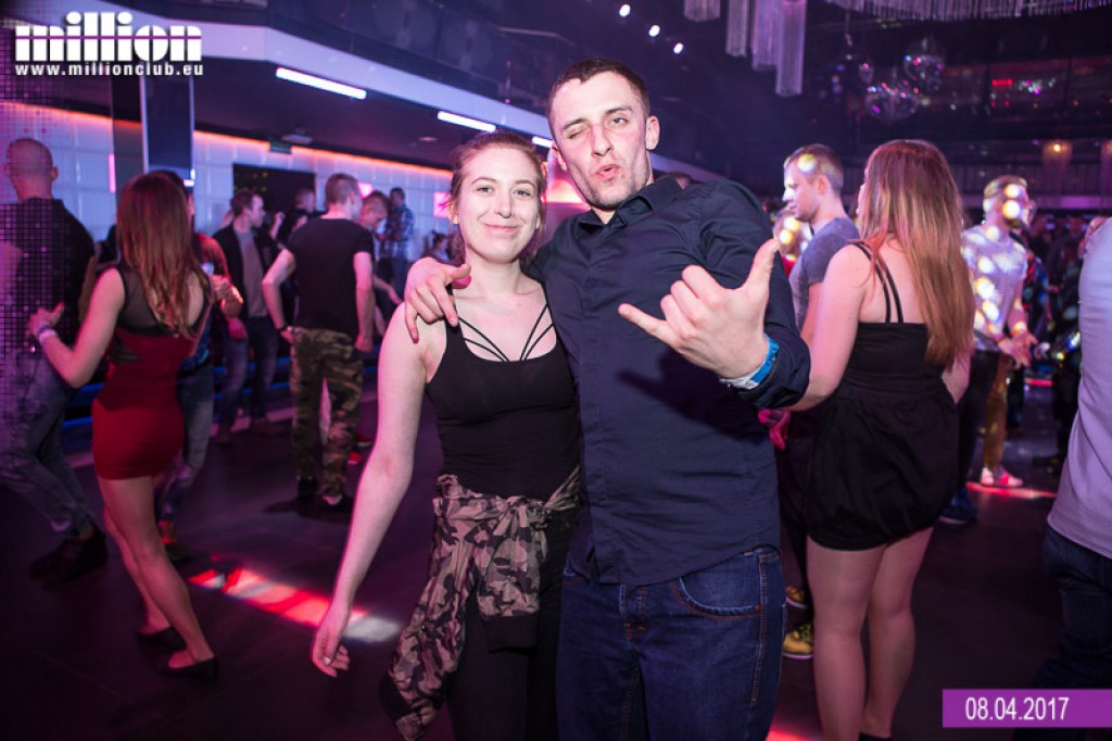 Sobotnia impreza w klubie Million